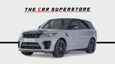 Range Rover Sport SVR Ultimate Edition-Bespoke Color-Black/Red Interior-Black Pack-Exclusive SUV-3