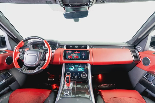 Range Rover Sport SVR Ultimate Edition-Bespoke Color-Black/Red Interior-Black Pack-Exclusive SUV