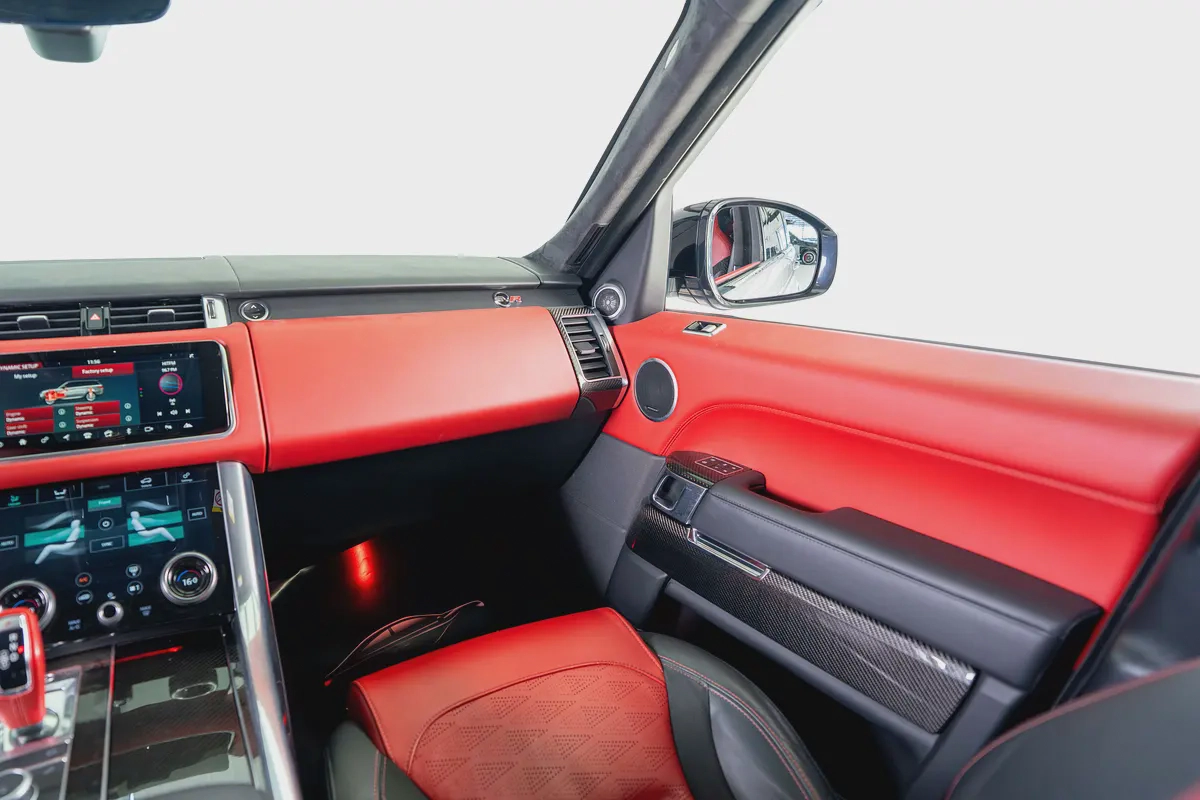 Range Rover Sport SVR Ultimate Edition-Bespoke Color-Black/Red Interior-Black Pack-Exclusive SUV-11-11