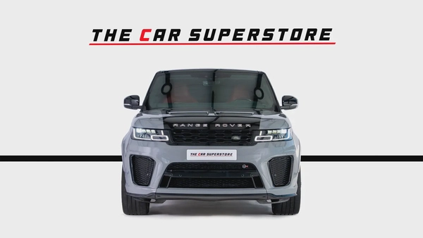 Range Rover Sport SVR Ultimate Edition-Bespoke Color-Black/Red Interior-Black Pack-Exclusive SUV