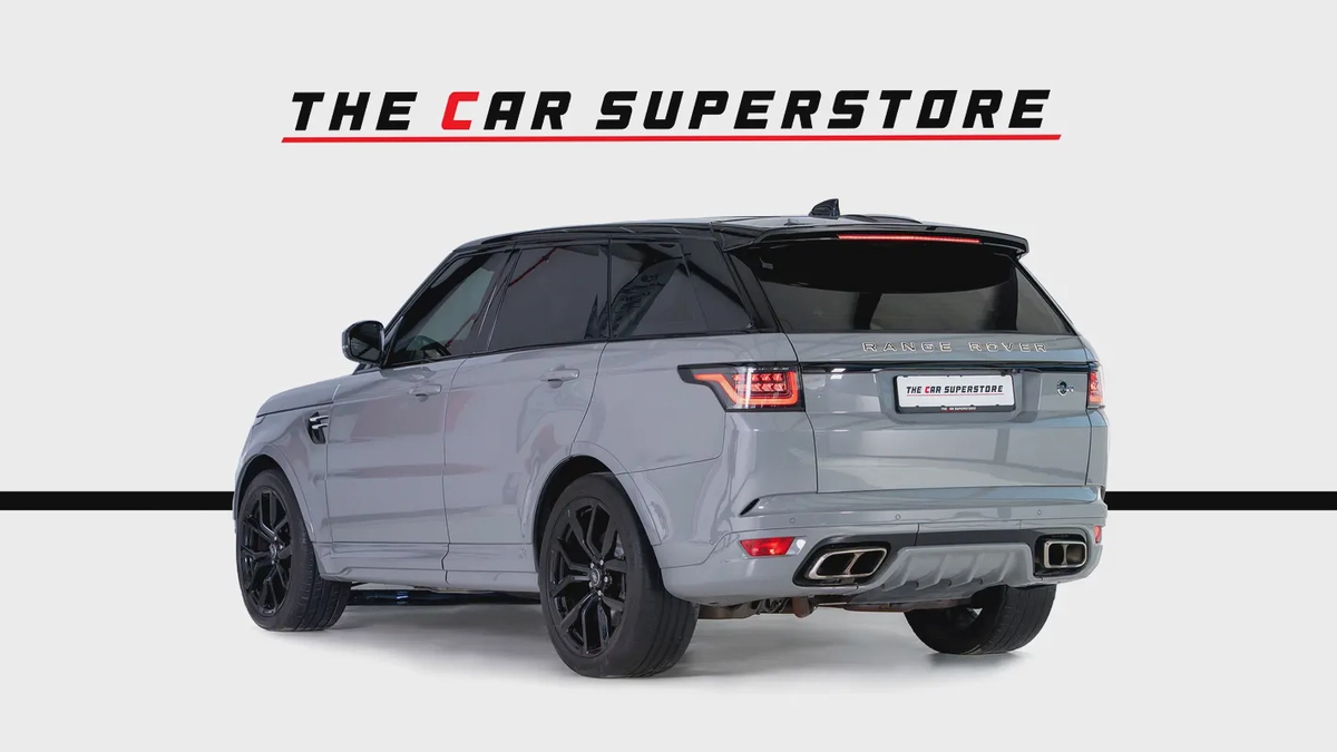 Range Rover Sport SVR Ultimate Edition-Bespoke Color-Black/Red Interior-Black Pack-Exclusive SUV-5-5
