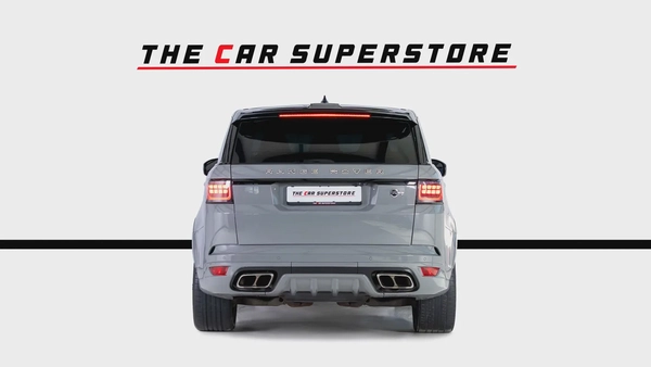Range Rover Sport SVR Ultimate Edition-Bespoke Color-Black/Red Interior-Black Pack-Exclusive SUV