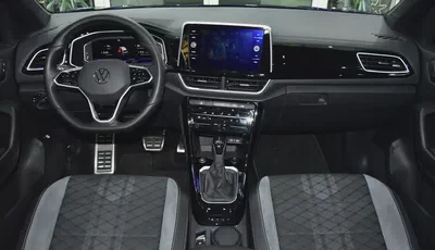 AED 1,289 EMi at 0% DP | Volkswagen T-ROC R-Line ( 2023 Model ) in Blue Color GCC Specs-10