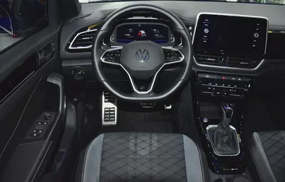 AED 1,289 EMi at 0% DP | Volkswagen T-ROC R-Line ( 2023 Model ) in Blue Color GCC Specs-11