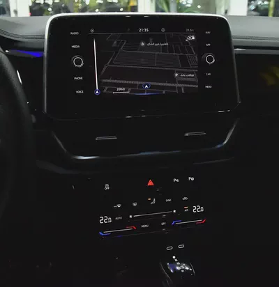 AED 1,289 EMi at 0% DP | Volkswagen T-ROC R-Line ( 2023 Model ) in Blue Color GCC Specs-14