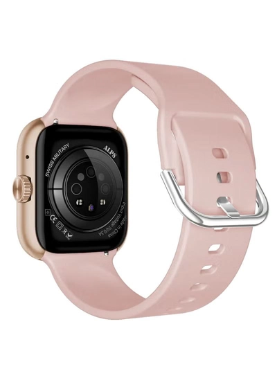 Swiss Military Alps 4 Smartwatch Pink – AMOLED Display, Bluetooth Calling-1