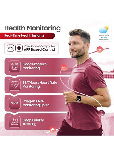 Swiss Military Alps 4 Smartwatch Pink – AMOLED Display, Bluetooth Calling-7