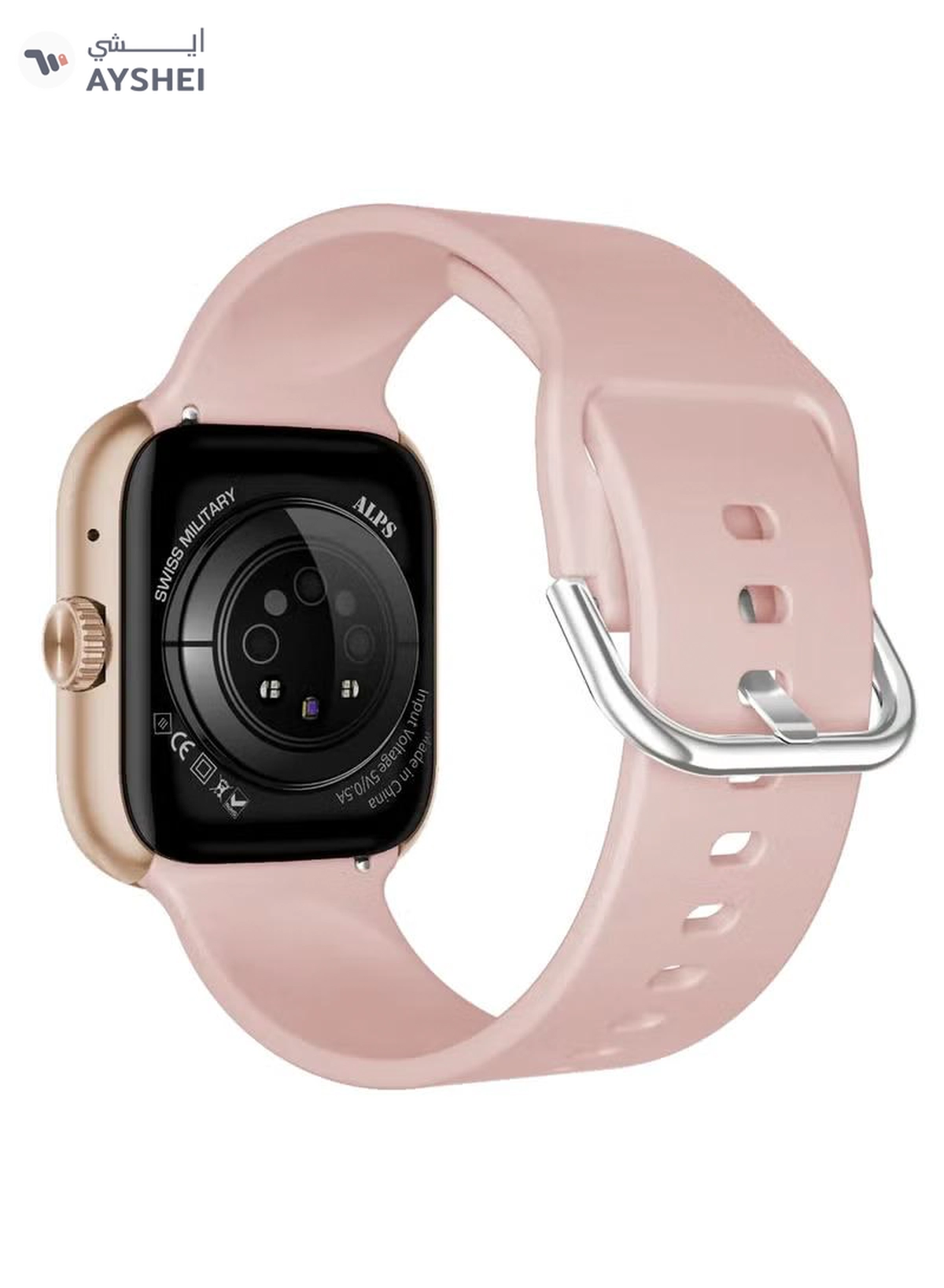 Swiss Military Alps 4 Smartwatch Pink – AMOLED Display, Bluetooth Calling-1-1