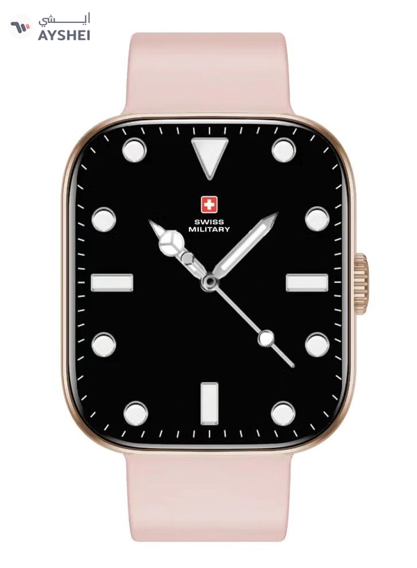 Swiss Military Alps 4 Smartwatch Pink – AMOLED Display, Bluetooth Calling