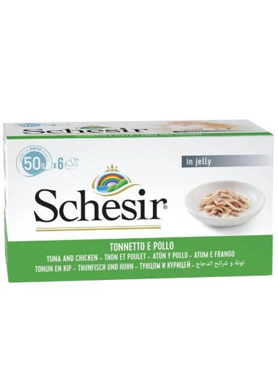 Schesir Cat Multi pack Can Tuna with Chicken-6x50g Weight - 300g-0
