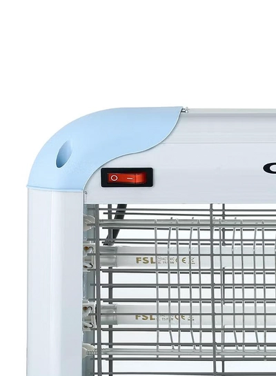 Olsenmark Electric Insect Killer- Automatic Pest And Fly Killing Machine, Energy Saving- Natural And Chemical Free, Advanced Technology With Low Power Consumption White/Light Blue-2