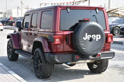 JEEP WRANGLER SAHARA 4XE 2021 | RED-2