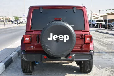 JEEP WRANGLER SAHARA 4XE 2021 | RED-9