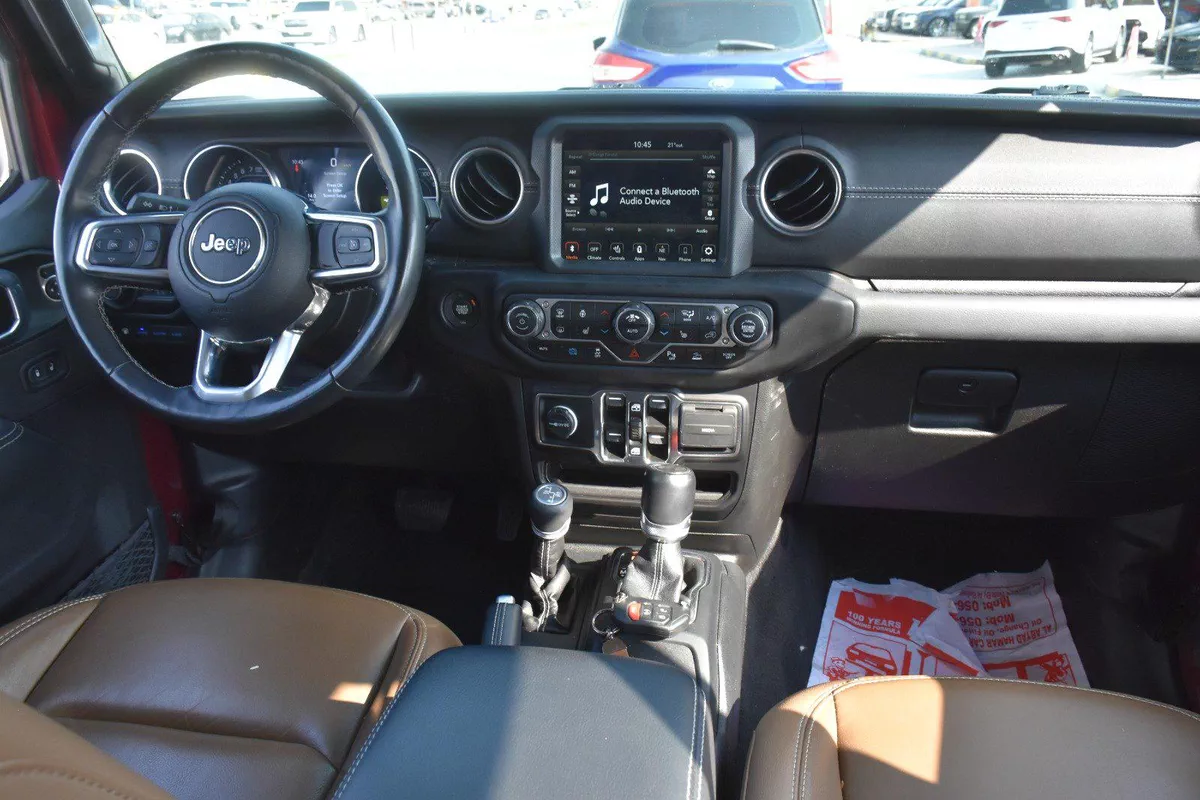 JEEP WRANGLER SAHARA 4XE 2021 | RED-4-4