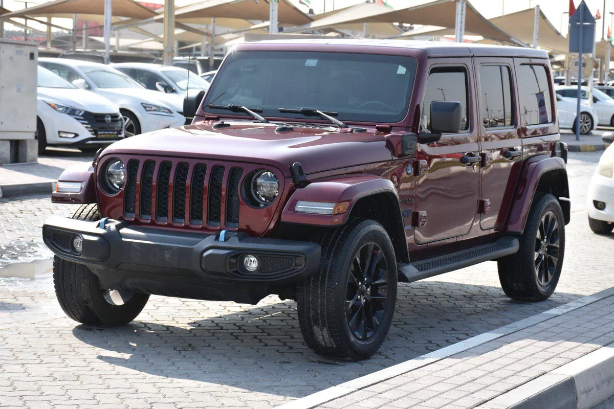 JEEP WRANGLER SAHARA 4XE 2021 | RED