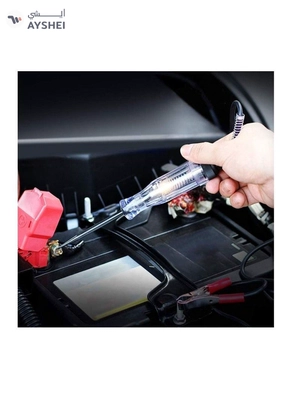 ABBASALI Electrical Wire Circuit Tester, Car Test Volt Met Long Pen with Steel Probes