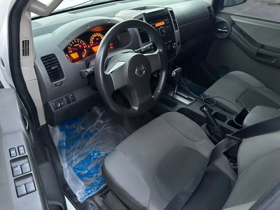 White Nissan Xterra SUV-4