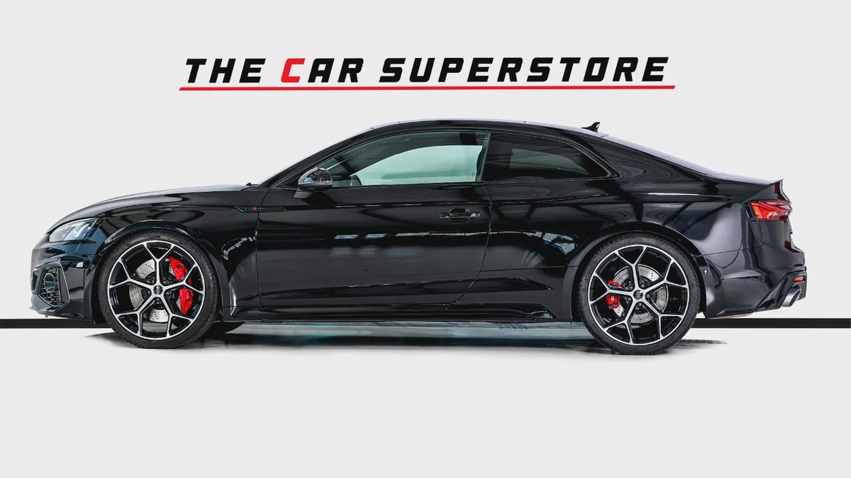 Audi RS5 Coupe-Black On Black-Active Sports Exhaust-Bang Olufsen Sound System-21 Inch Rims-4-4