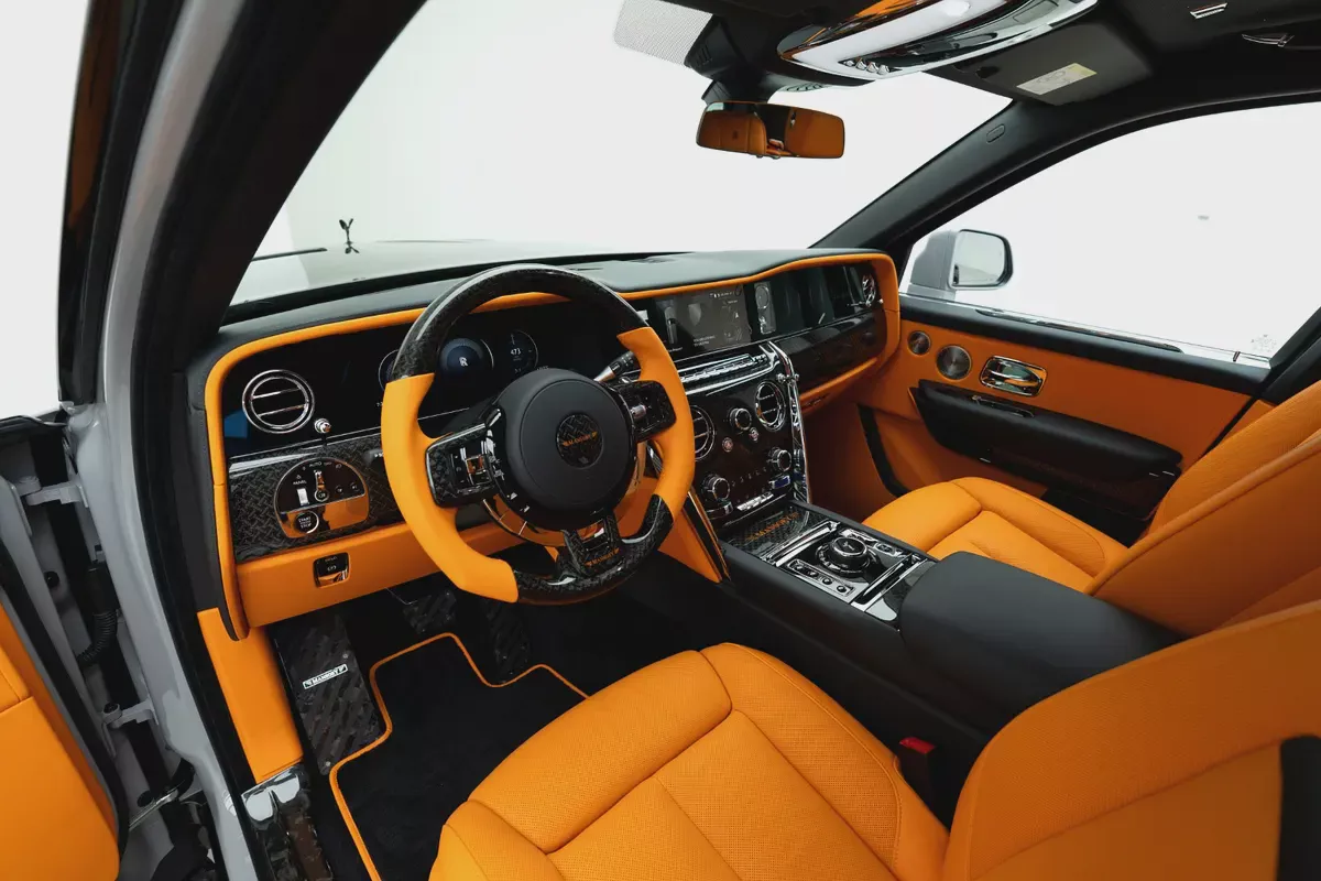 2026 ROLLS ROYCE CULLINAN BY MANSORY | GCC | WARRANTY SERVICE | FULL CARBON-12-12