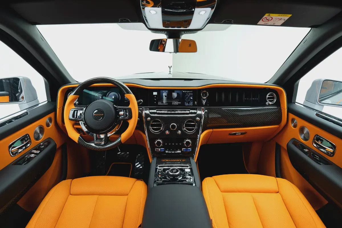 2026 ROLLS ROYCE CULLINAN BY MANSORY | GCC | WARRANTY SERVICE | FULL CARBON-18-18