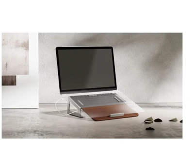 Navodesk Wooden Laptop Riser Stand Ergonomic Desk Accessory for Macbook -3