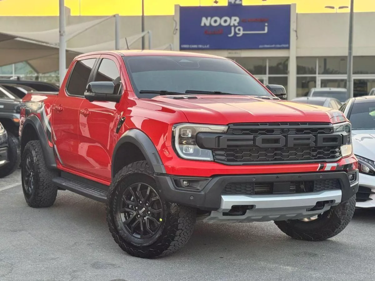 Ford Ranger RAPTOR RANGER RAPTOR FULL OPTION 2023 TWIN TOURBO  MODEL RED COLOUR
