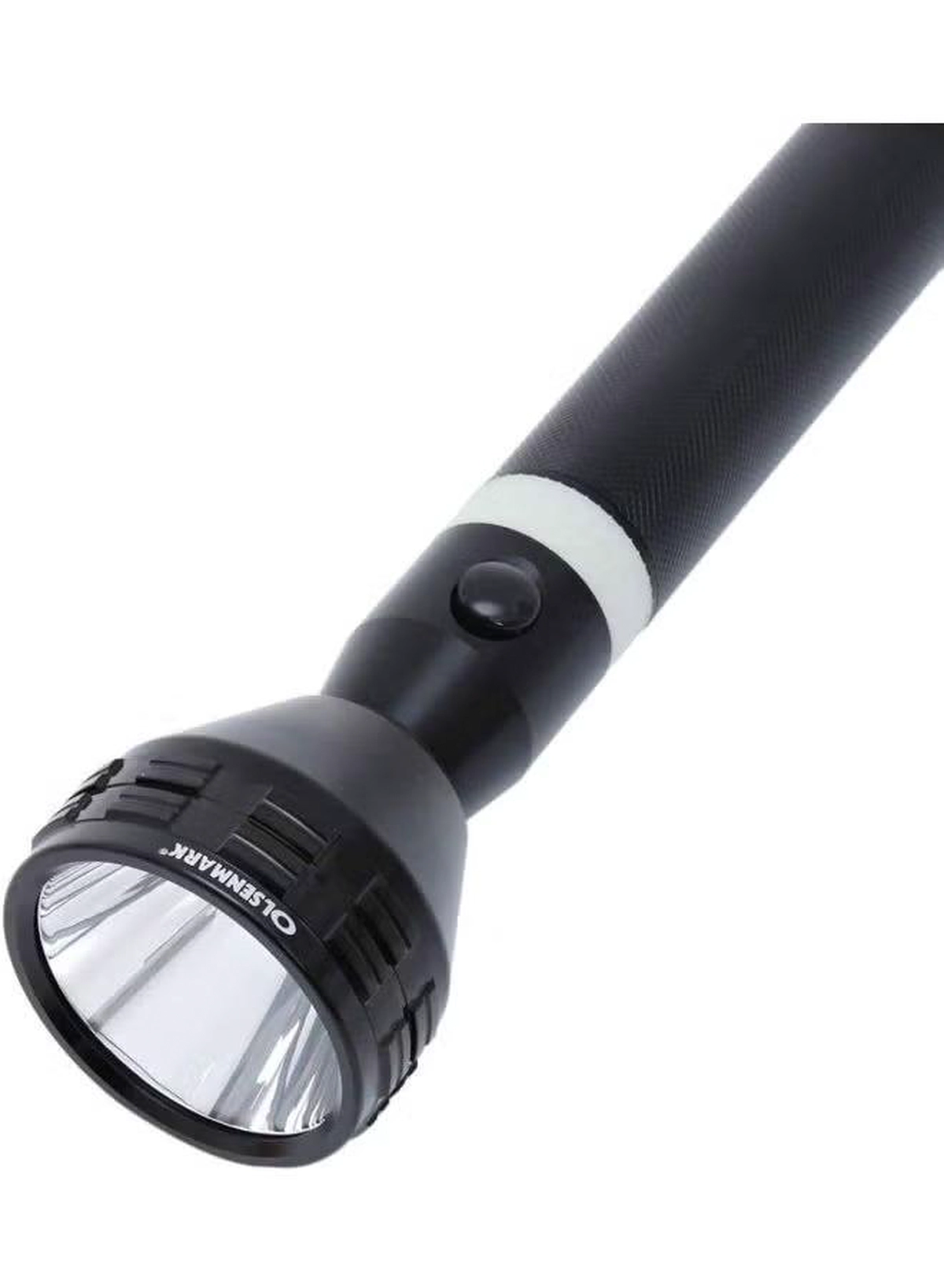 Olsenmark Rechargeable LED Flashlight Black-3-3