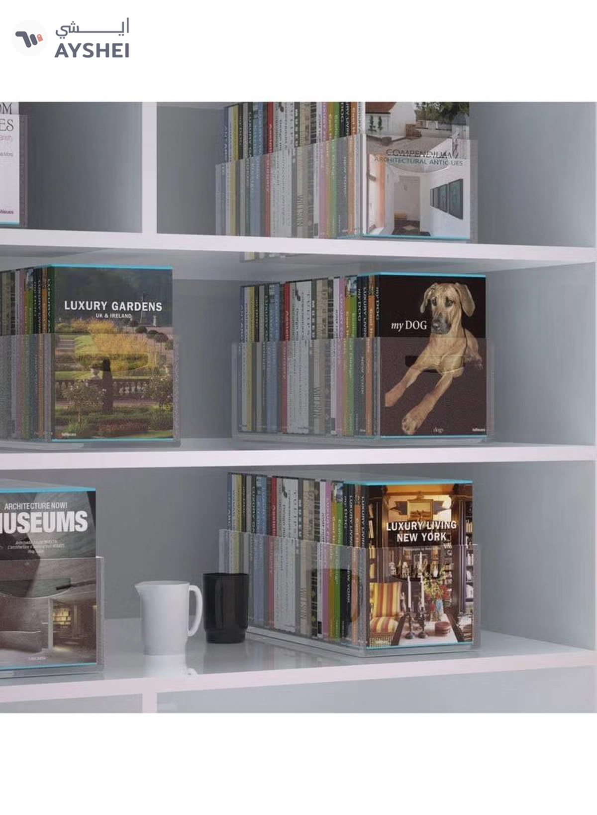Eworld Clear Storage Box Features an Easy-to-Carry Handle, Open Top Design-5-5