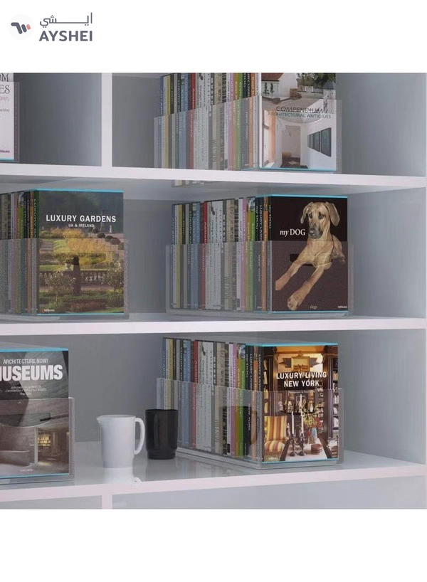 Eworld Clear Storage Box Features an Easy-to-Carry Handle, Open Top Design