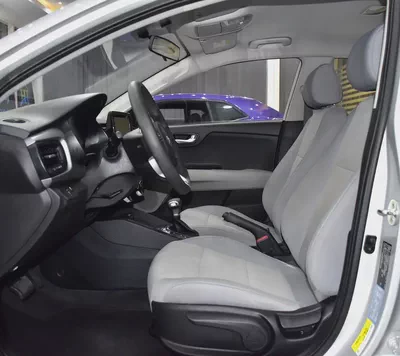 AED 575 EMi at 0% DP | KIA Rio ( 2021 Model ) in Silver Color GCC Specs-9