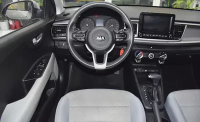 AED 575 EMi at 0% DP | KIA Rio ( 2021 Model ) in Silver Color GCC Specs-11