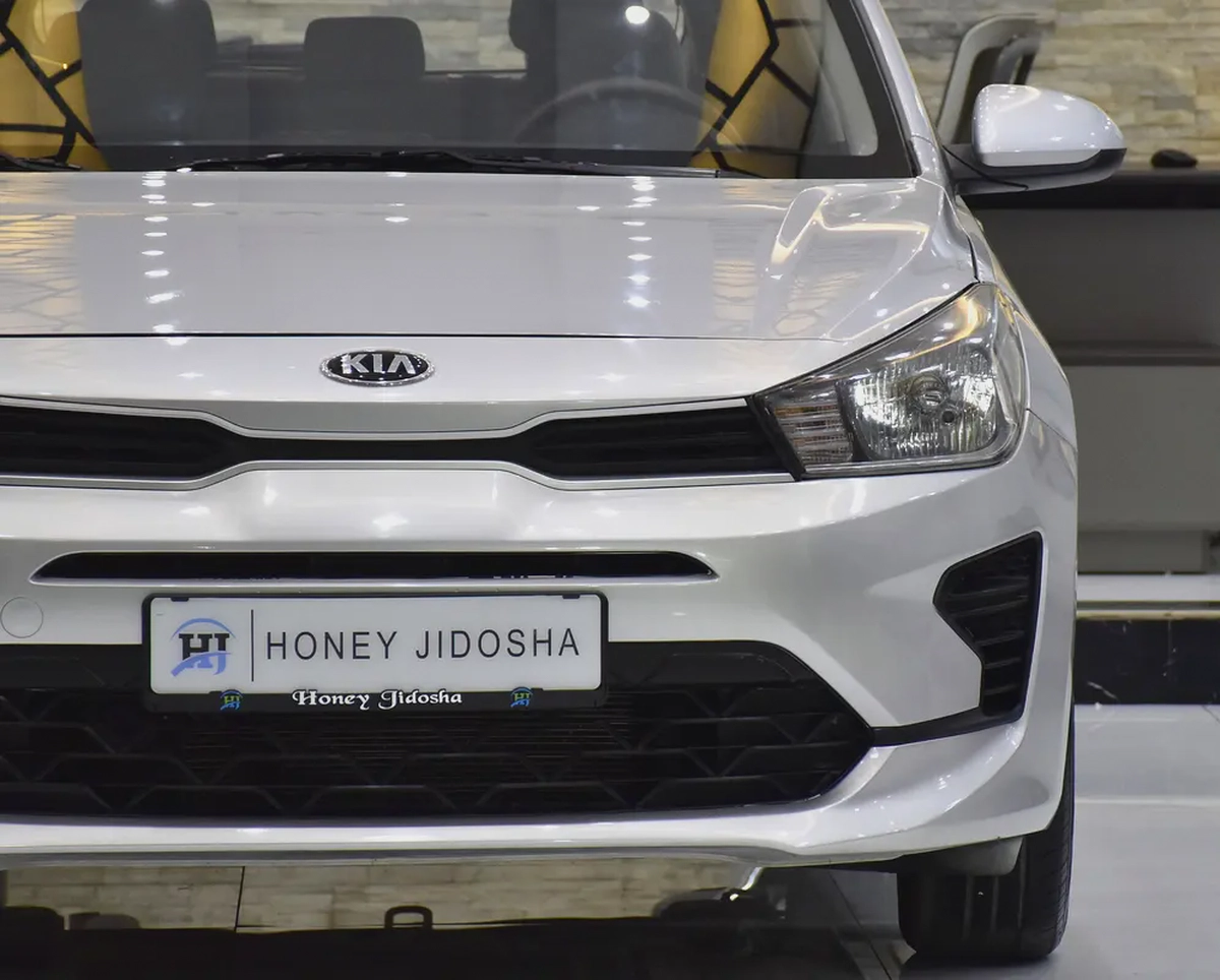 AED 575 EMi at 0% DP | KIA Rio ( 2021 Model ) in Silver Color GCC Specs-3-3