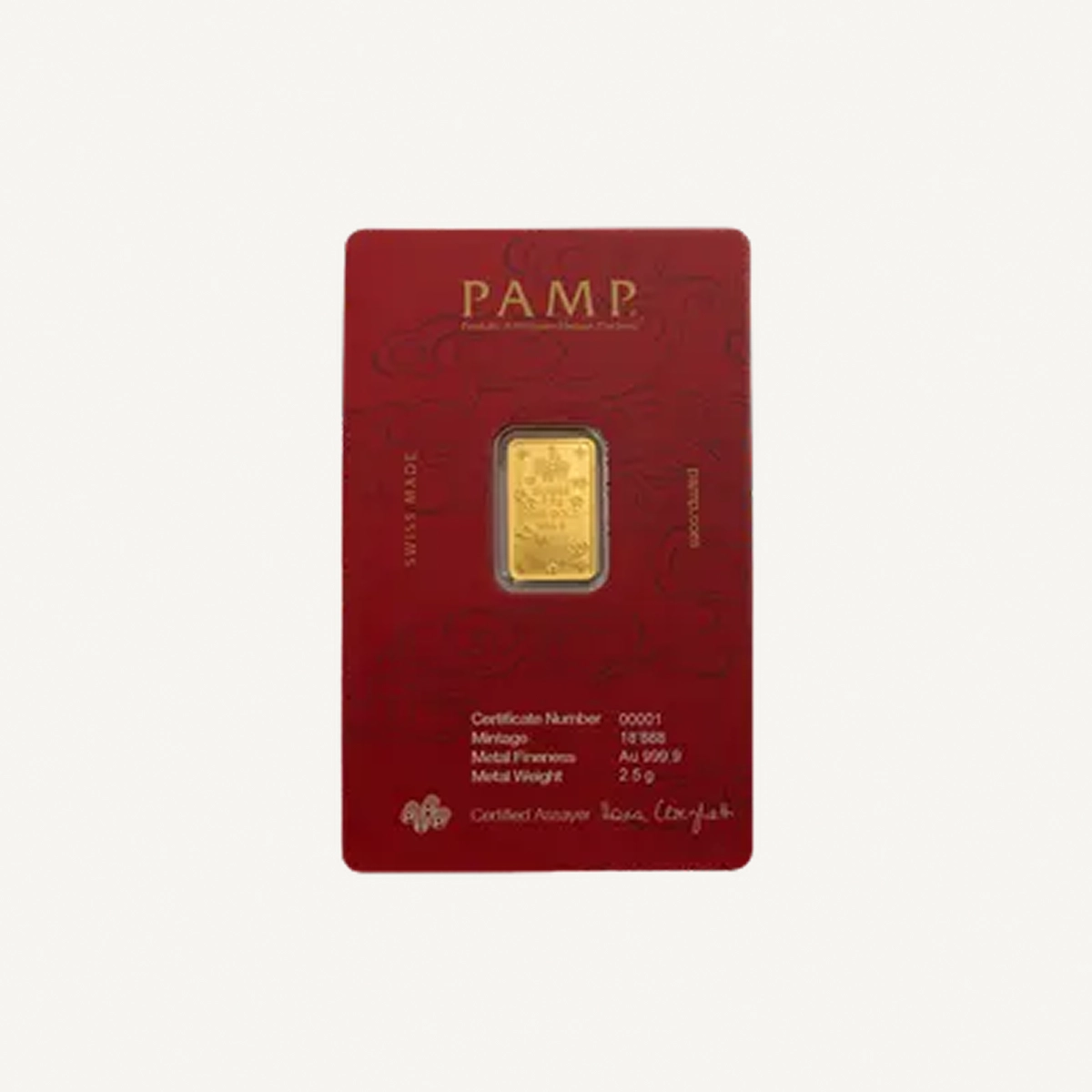 PAMP Lunar New Year 2.5g Gold Bar-2-2