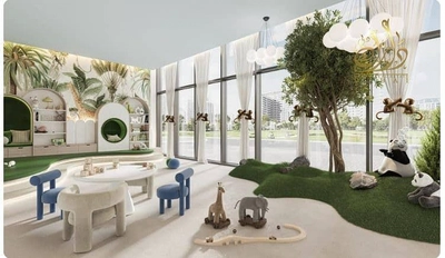 Furnished 3BR Apartment | Belgravia Gardens | Pool & Park Views-1