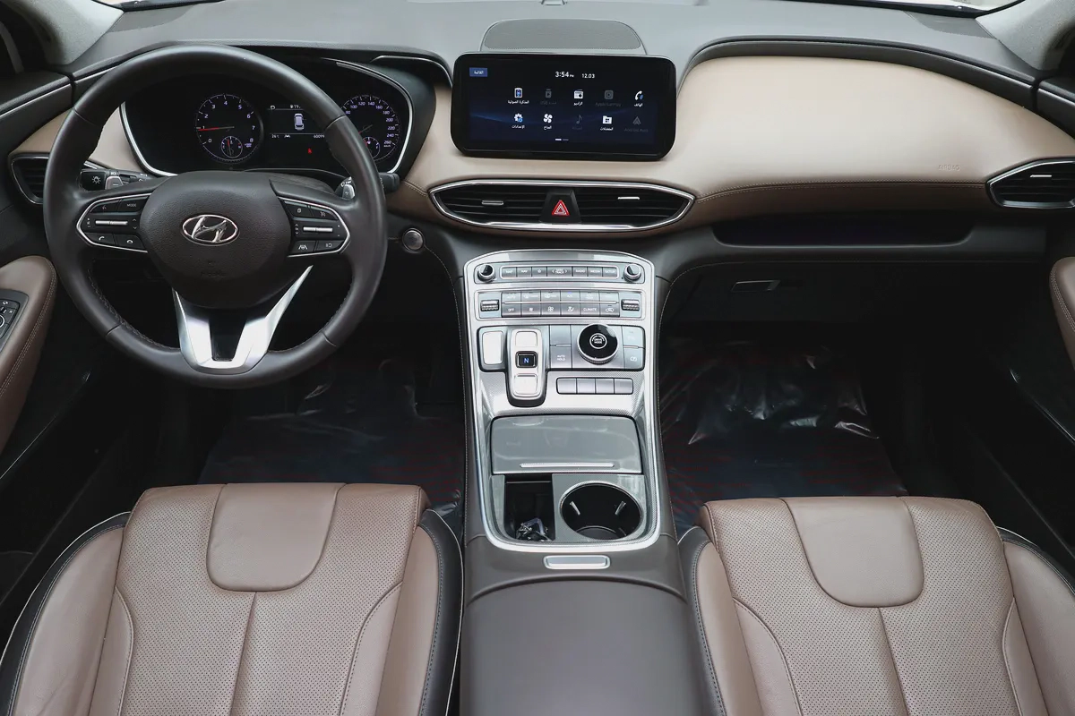 SANTA FE 2.5L ( COMFORT PLUS ) - GCC SPECS - UNDER WARRANTY UNTIL OCT 2028 - ACCIDENT FREE --14-14