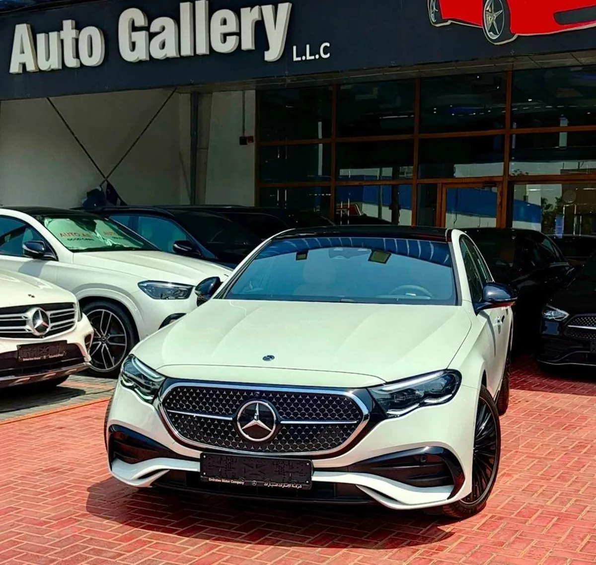 Mercedes Benz E300 AMG Full Option Agency Warranty 2026 GCC