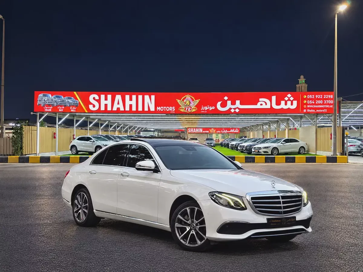 مرسيدس E200 موديل 2019 خليجي بحالة الوكالة مالك اول