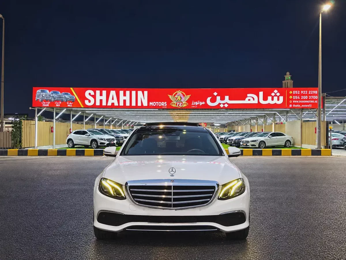 مرسيدس E200 موديل 2019 خليجي بحالة الوكالة مالك اول-1-1