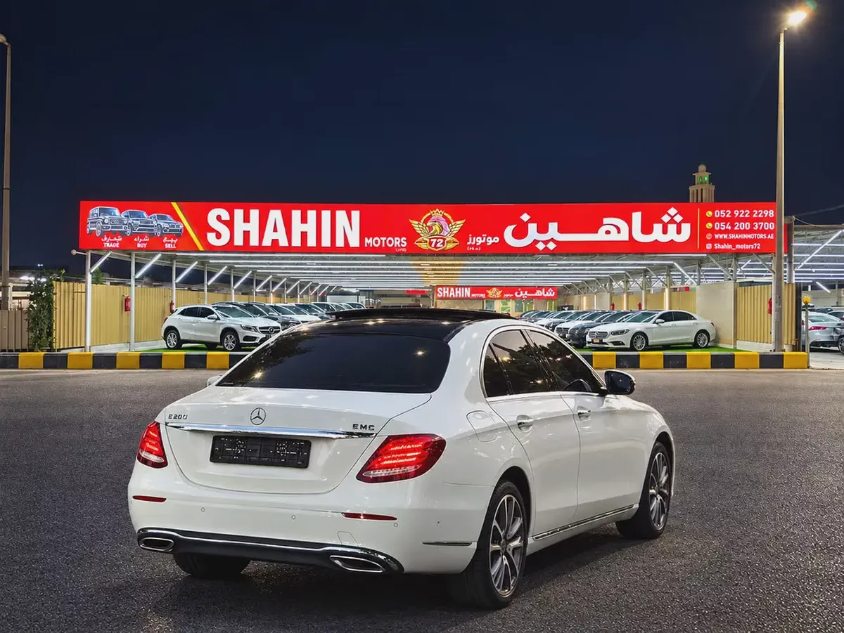 مرسيدس E200 موديل 2019 خليجي بحالة الوكالة مالك اول-3-3