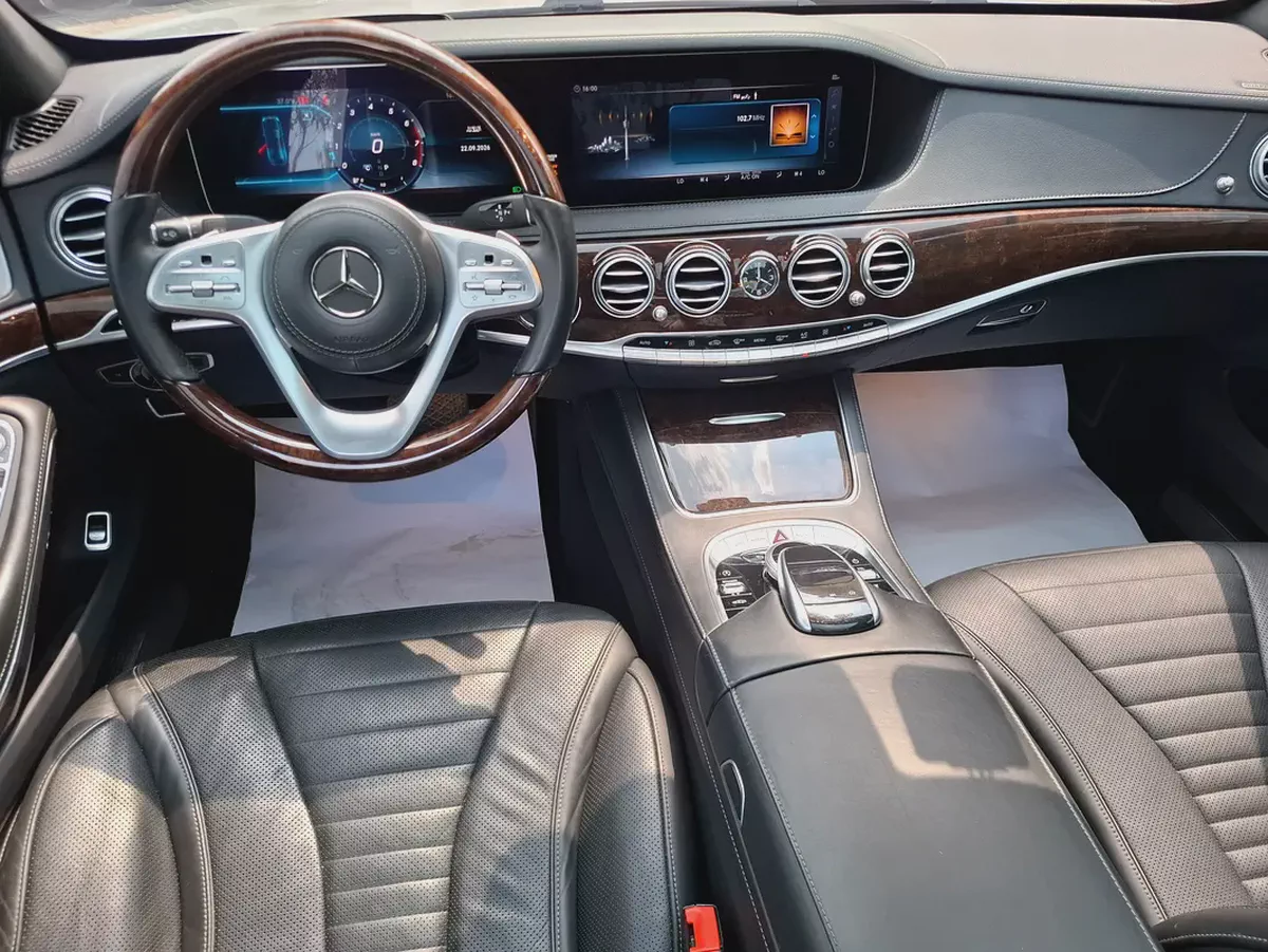 Mercedes-Benz S560L full option  2018 organil paint-8-8