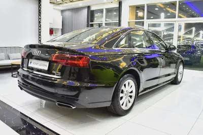 EXCELLENT DEAL for our Audi A6 35FSi Quattro ( 2016 Model ) in Black Color GCC Specs-4