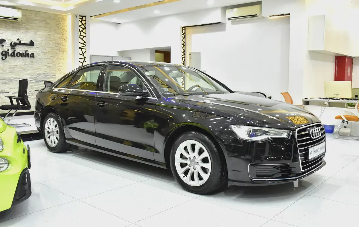EXCELLENT DEAL for our Audi A6 35FSi Quattro ( 2016 Model ) in Black Color GCC Specs-2-2