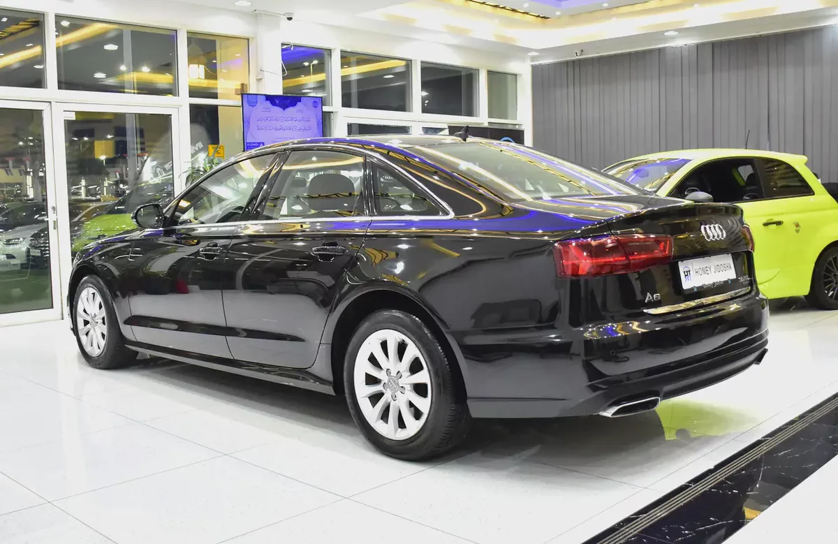 EXCELLENT DEAL for our Audi A6 35FSi Quattro ( 2016 Model ) in Black Color GCC Specs-5-5