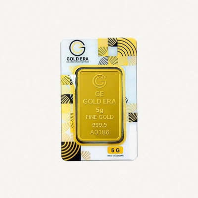 Gold Era 24K (999.9) 5G Gold Bar - Variable Design-0