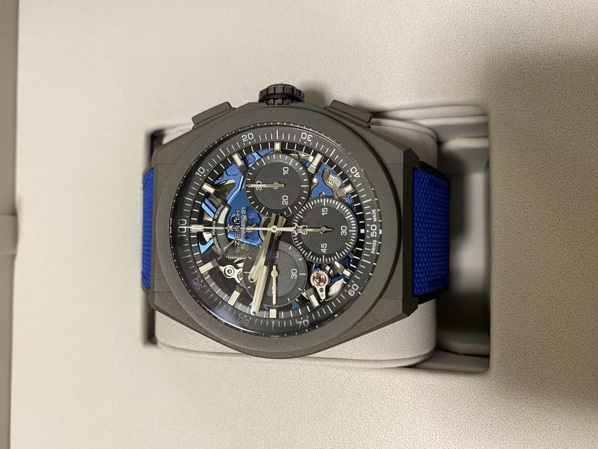 Zenith Defy El Primero Ultra Blue