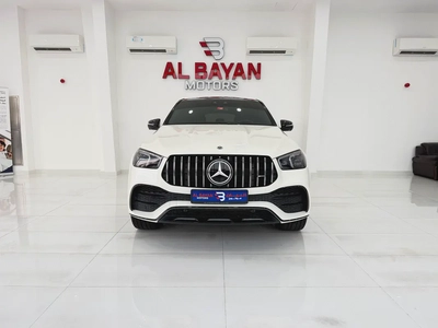 مرسيدس GLE53 AMG ابيض /اسبريسو 2020 خليجي-4