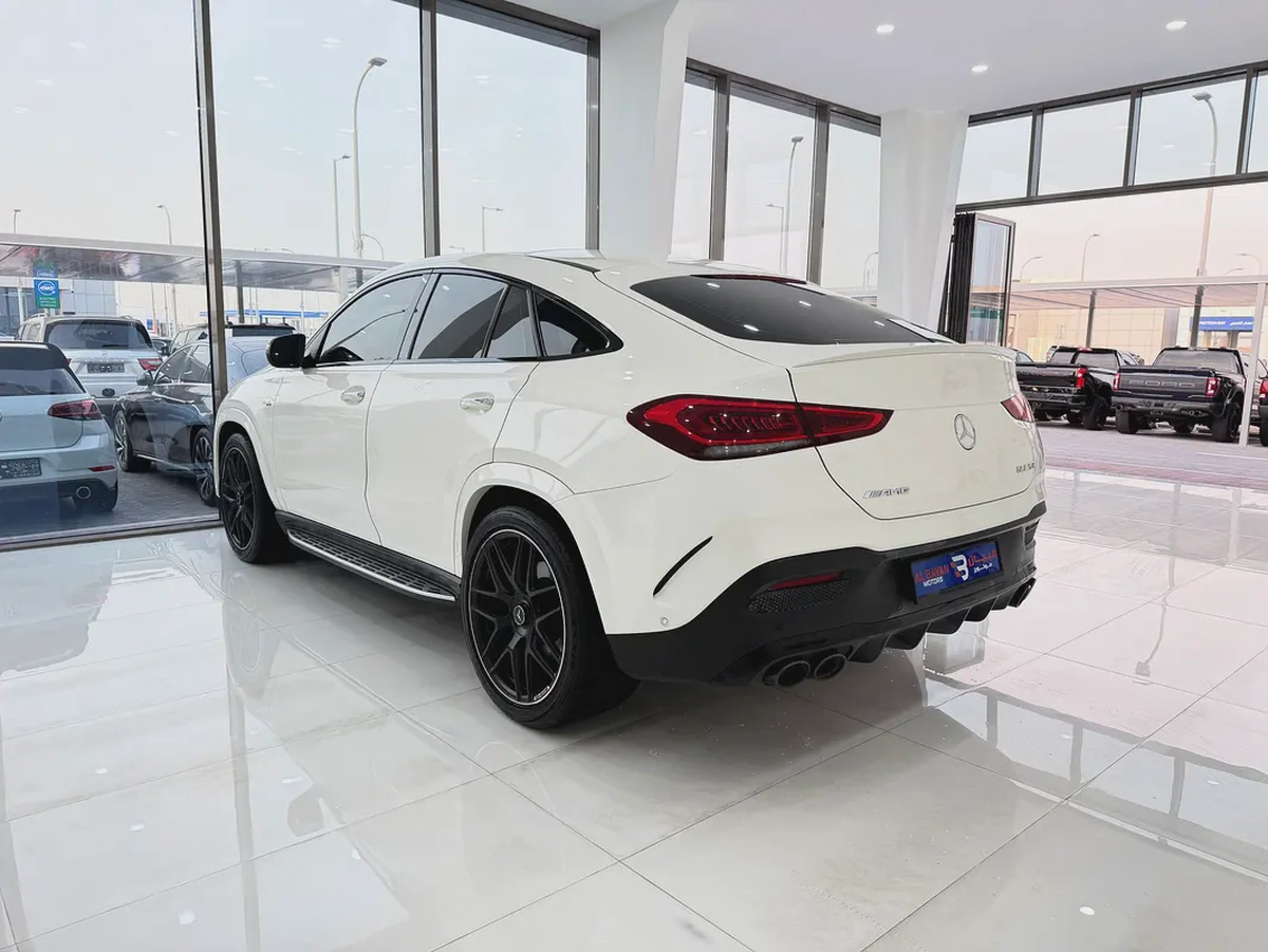 مرسيدس GLE53 AMG ابيض /اسبريسو 2020 خليجي-3-3