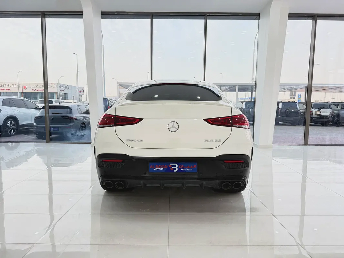 مرسيدس GLE53 AMG ابيض /اسبريسو 2020 خليجي-5-5
