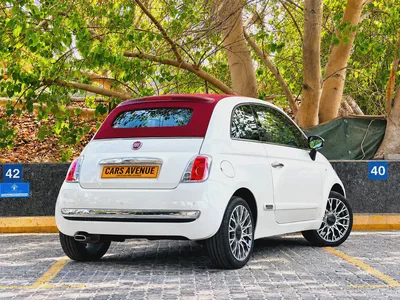 🇮🇹☀️ Fiat 500 Convertible | GCC Specs | Well Maintained-2