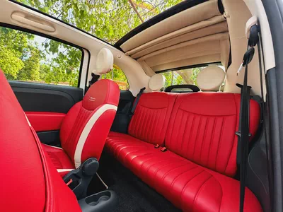 🇮🇹☀️ Fiat 500 Convertible | GCC Specs | Well Maintained-5